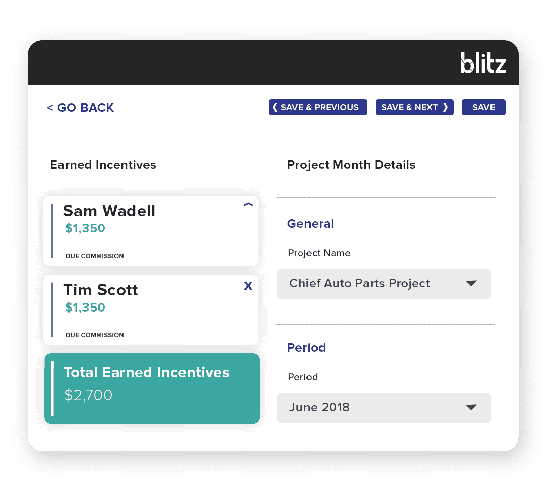 Blitz helps Compensation Managers to start automating and forecasting commissions with ease while designing and optimizing incentive plans easily.